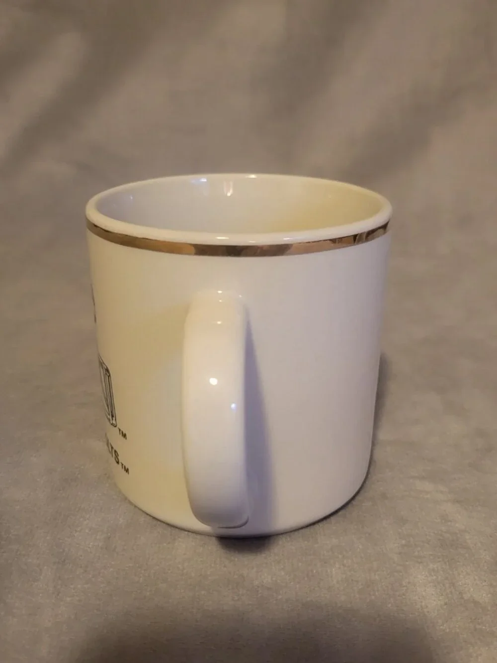 Vintage Indianapolis Colts NFL Football Team Coffee Mug Gold Trim Tea Beverage